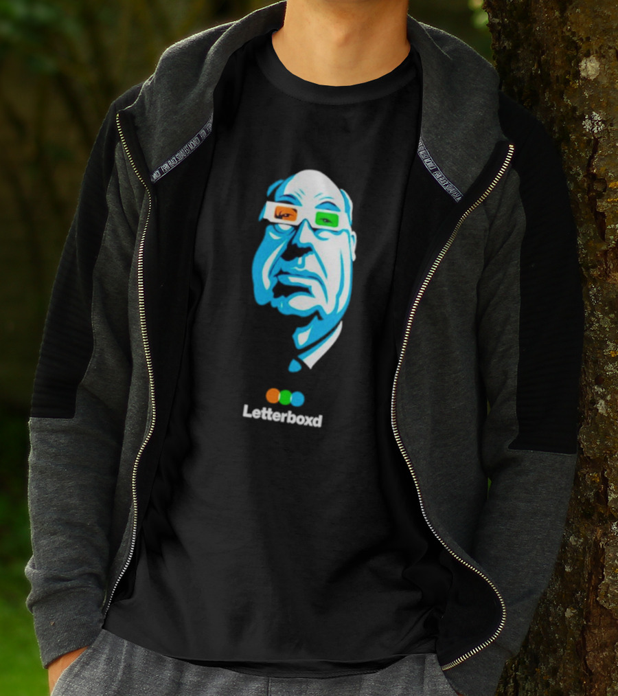 Hitch Portrait Pop Art Letterboxd T-Shirt