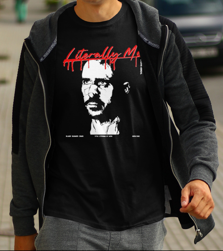 Literally Me Blade Runner 2049 Ryan Gosling I Love Cereal T-Shirt