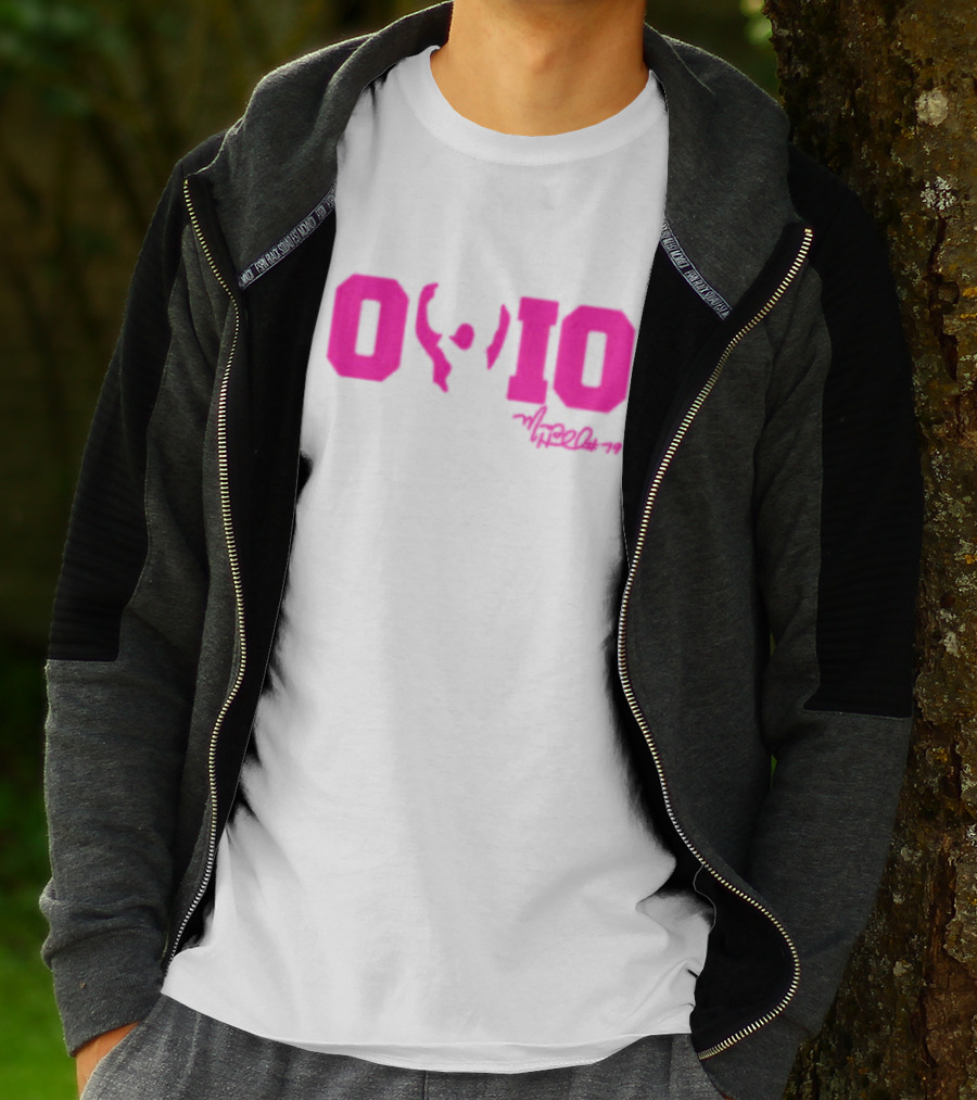 Ohio State Marcus Hall Signature O-H-I-O T-Shirt