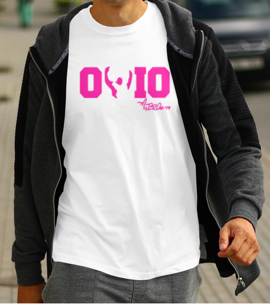 Ohio State Marcus Hall Signature O-H-I-O T-Shirt