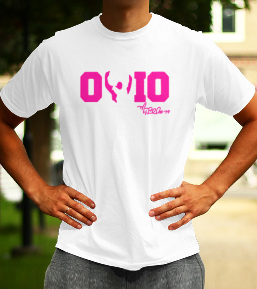 Ohio State Marcus Hall Signature O-H-I-O T-Shirt