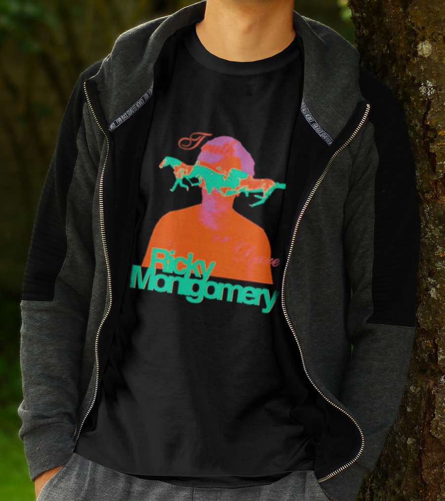 Ricky Montgomery Truth Or Dare Vibrant Horse Overlay T-Shirt