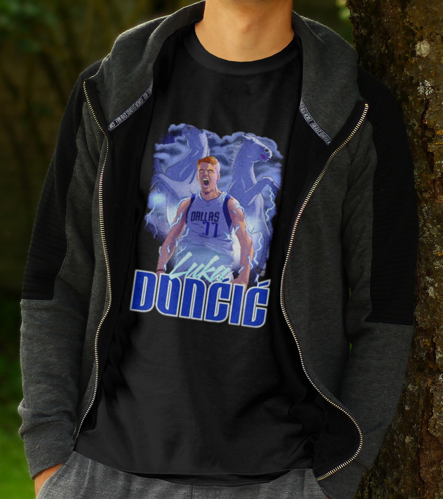 Luka Doncic Dallas Mavericks Basketball Mavericks Player T-Shirt