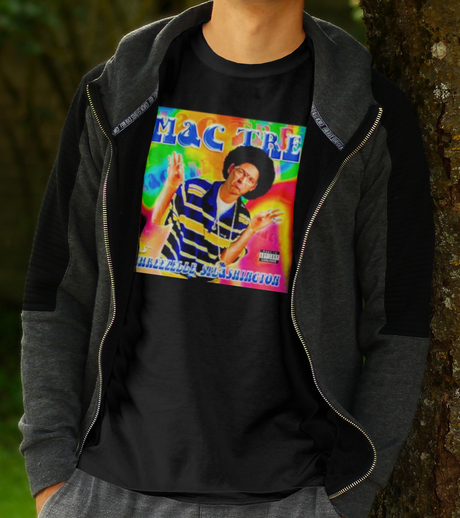 Mac Tre Is Threezelle Splashington Vibrant Hip-Hop T-Shirt