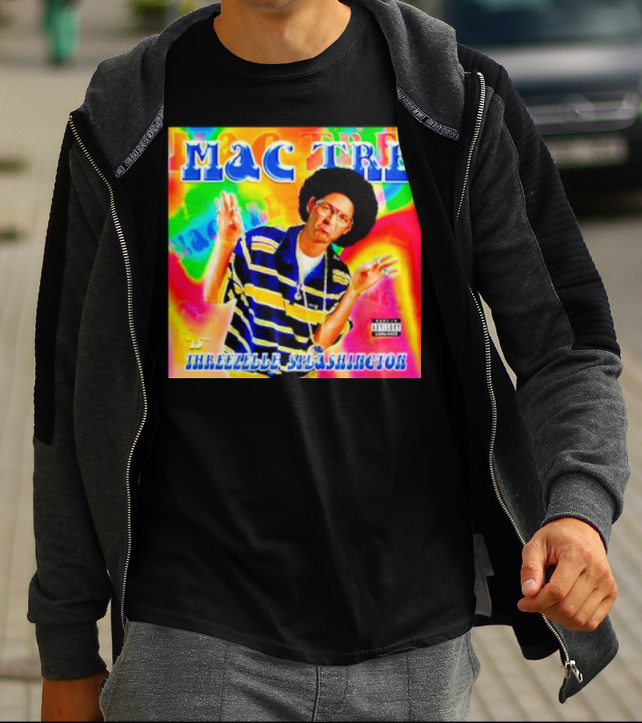 Mac Tre Is Threezelle Splashington Vibrant Hip-Hop T-Shirt