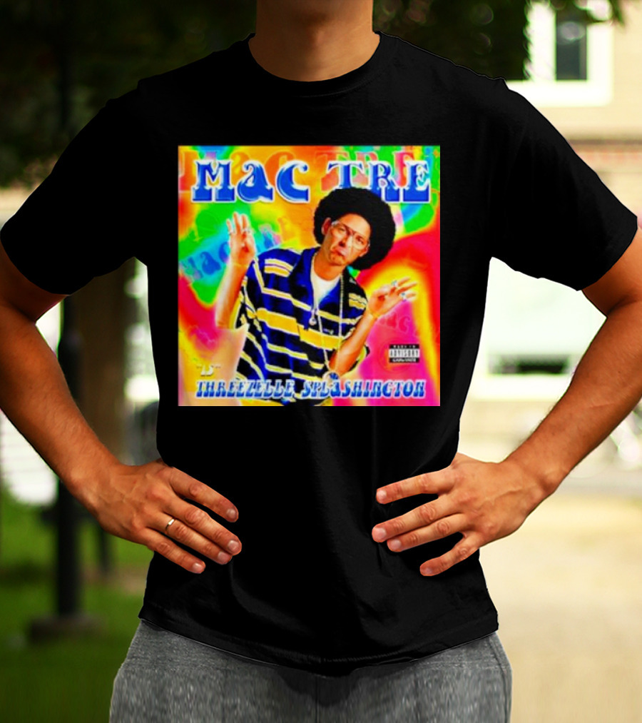 Mac Tre Is Threezelle Splashington Vibrant Hip-Hop T-Shirt