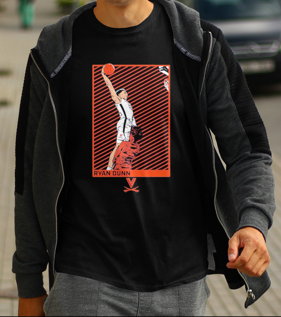 Ryan Dunn UVA Basketball Dunk T-Shirt