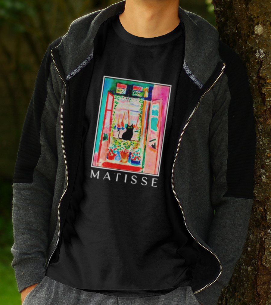Matisse Open Window With Cat T-Shirt