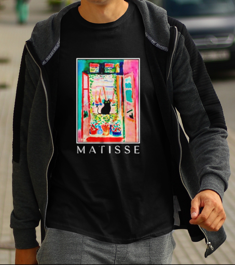 Matisse Open Window With Cat T-Shirt