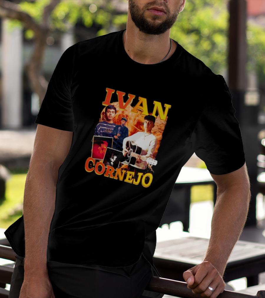 Ivan Cornejo Vintage Music Collage T-Shirt
