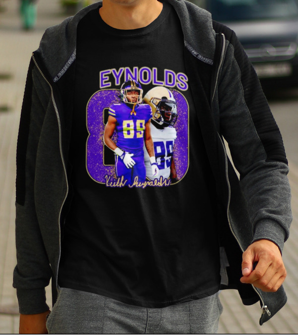 Eynolds 89 Keith Reynolds Husky Football Jersey T-Shirt