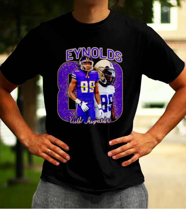 Eynolds 89 Keith Reynolds Husky Football Jersey T-Shirt