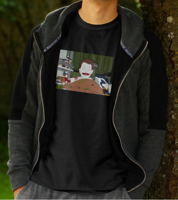 Thanksgiving Seahawk San Francisco 49ers Turkey Cartoon T-Shirt
