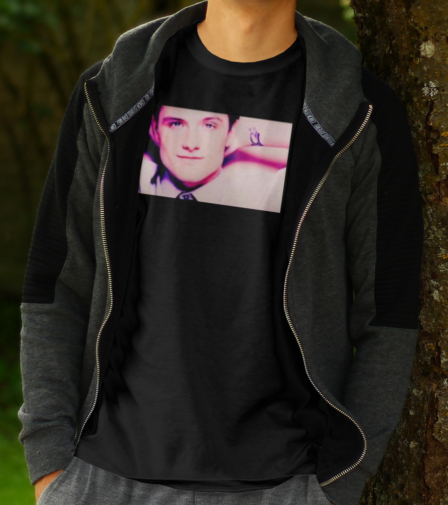 Josh Hutcherson Whistle Iconic Pose T-Shirt