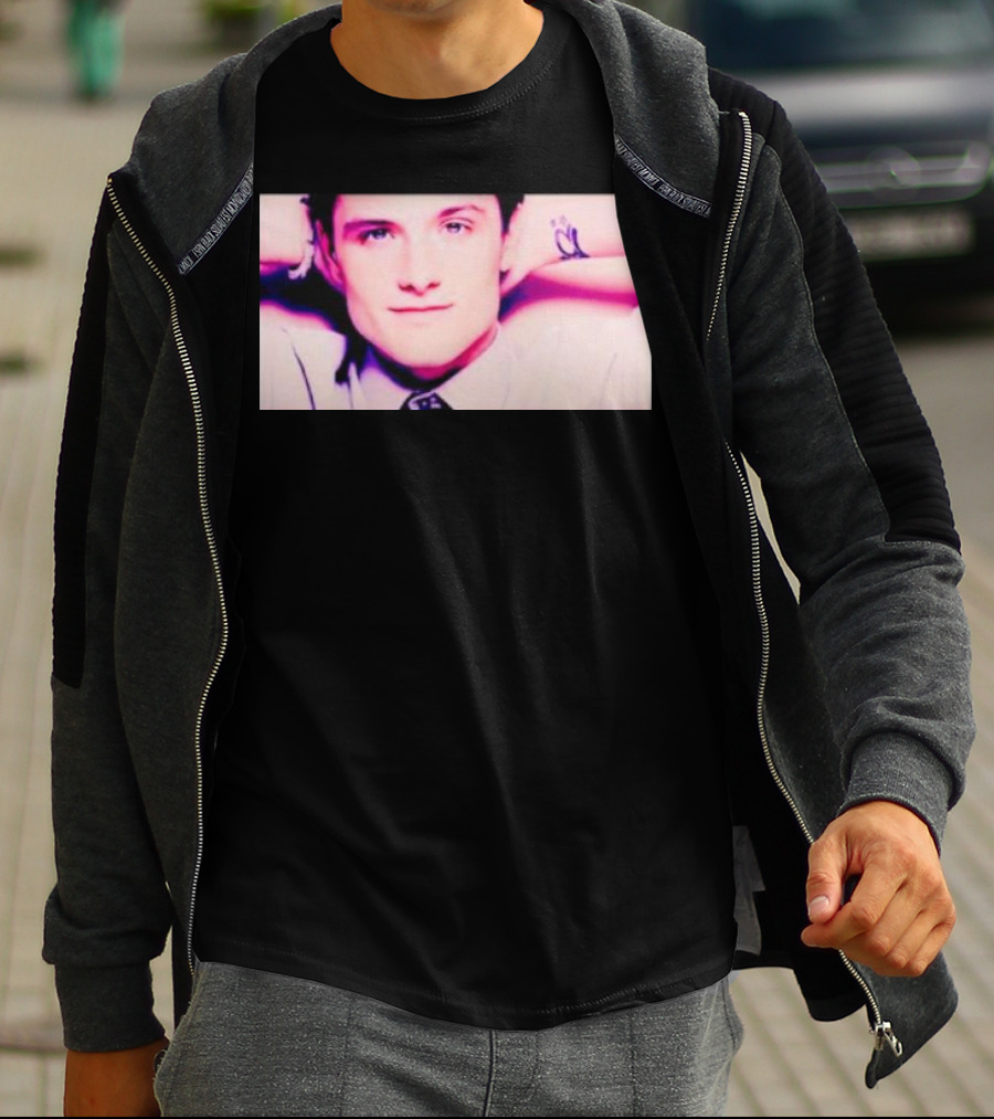 Josh Hutcherson Whistle Iconic Pose T-Shirt