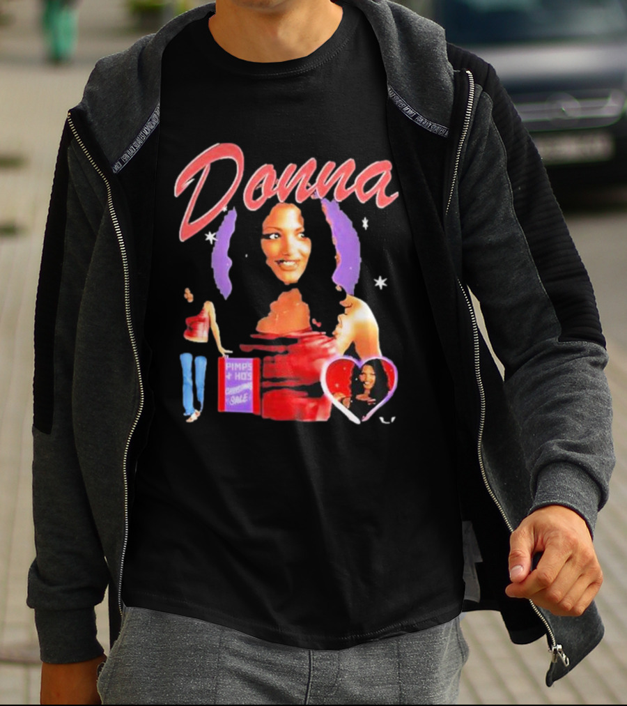 Donna Pimps N Hos Double Single T-Shirt