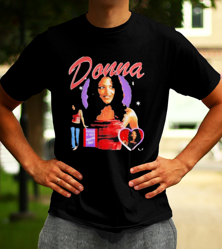 Donna Pimps N Hos Double Single T-Shirt