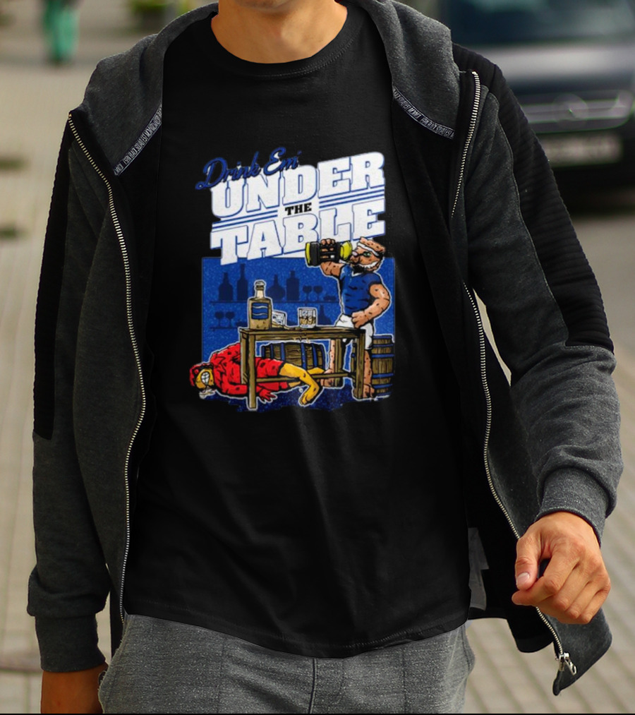 Kentucky Wildcats Vs. Louisville Cardinals Drink Em Under The Table T-Shirt