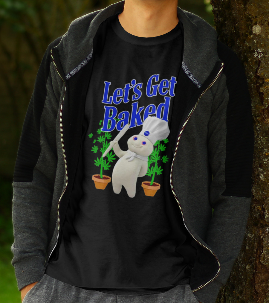 Let's Get Baked Weed Chef Doughboy T-Shirt