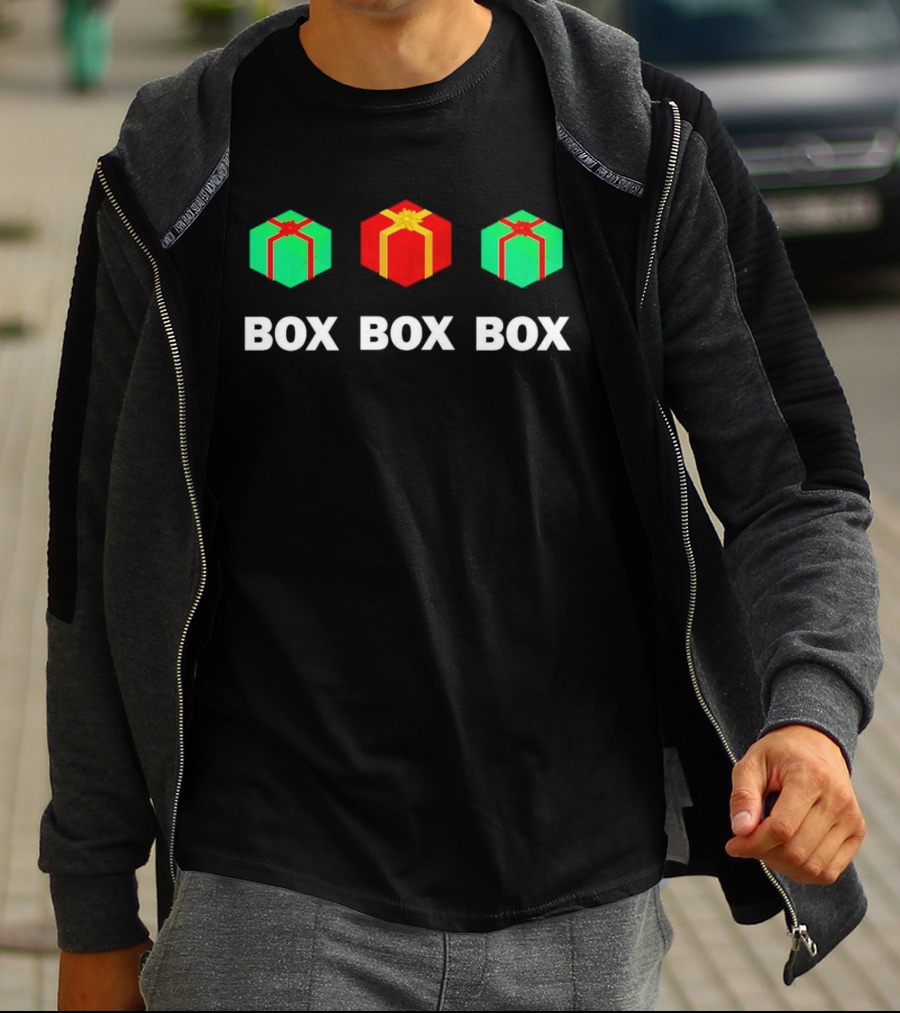Box Box Box Christmas Gift T-Shirt