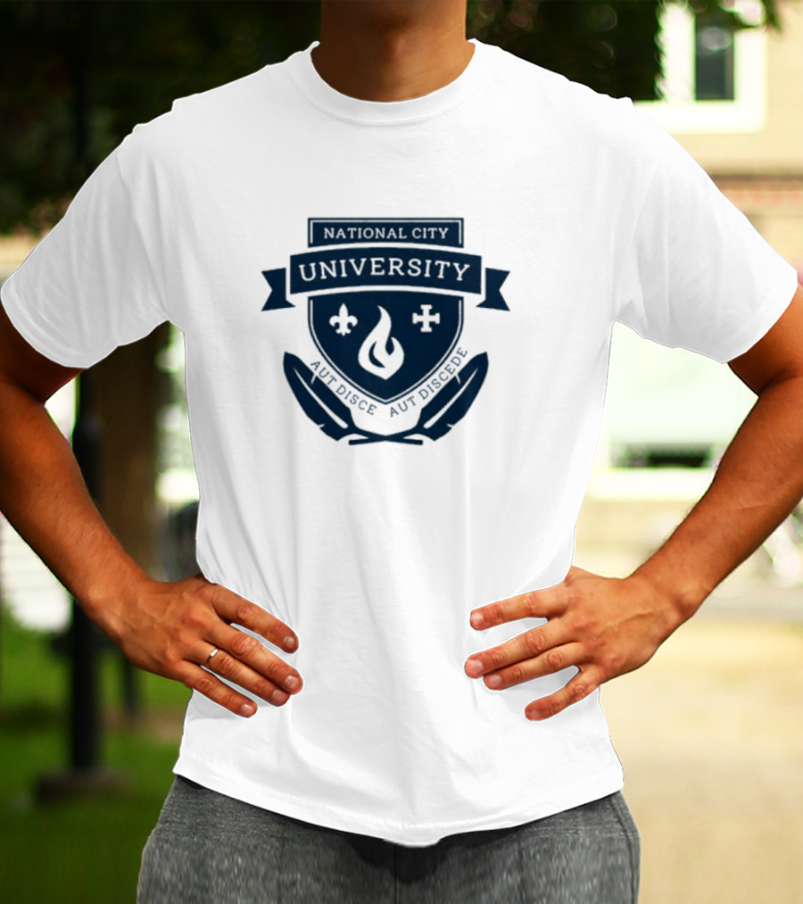 National City University Lena Luthor Aut Disce Aut Discede T-Shirt