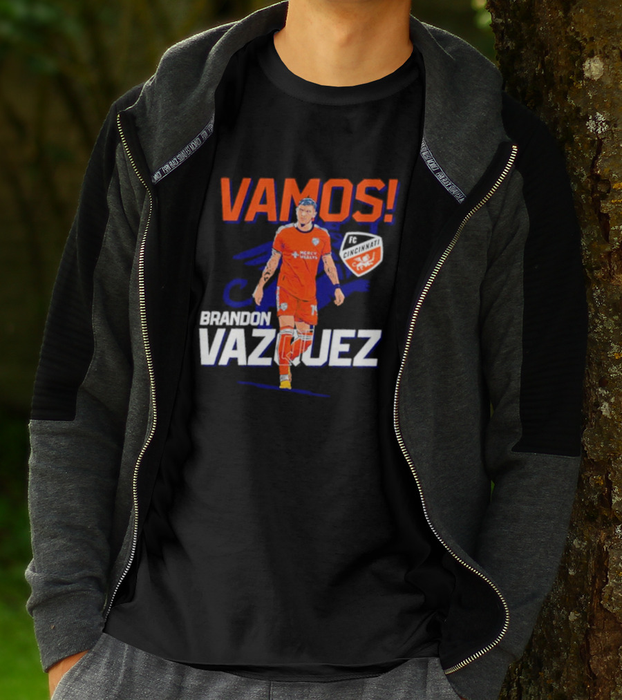 VAMOS Brandon Vazquez FC Cincinnati T-Shirt