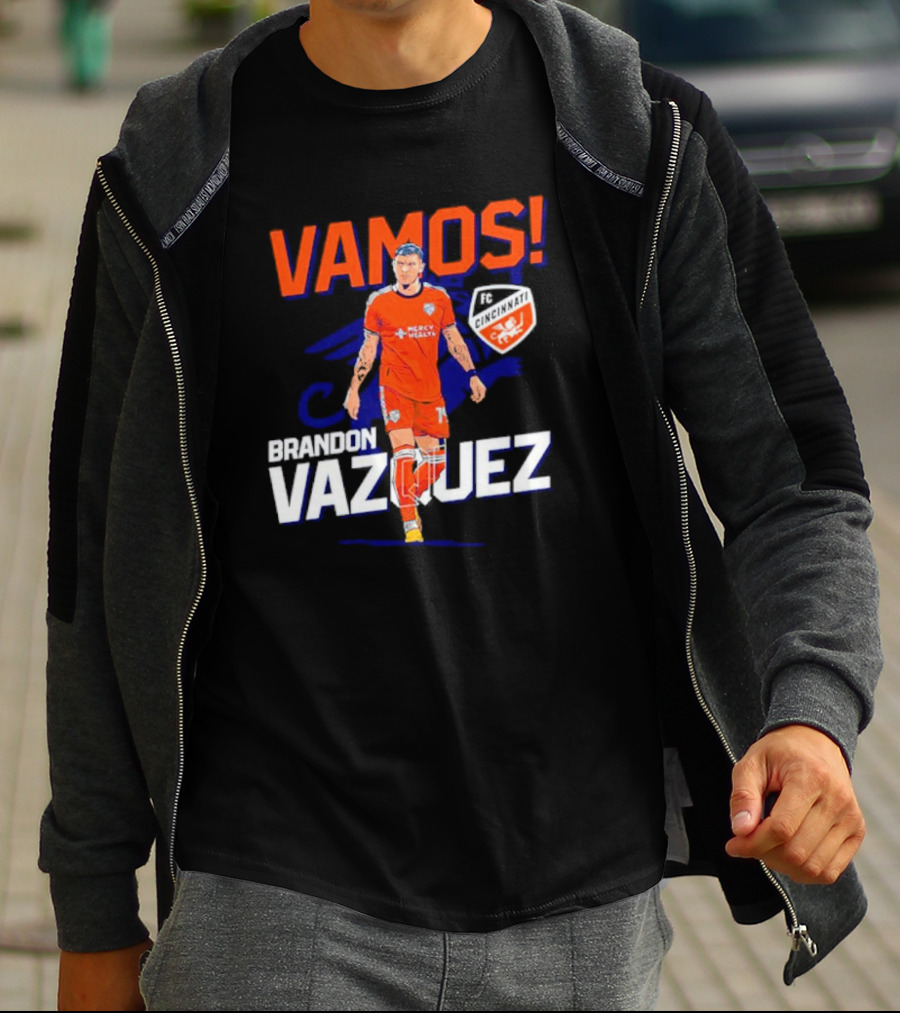 VAMOS Brandon Vazquez FC Cincinnati T-Shirt