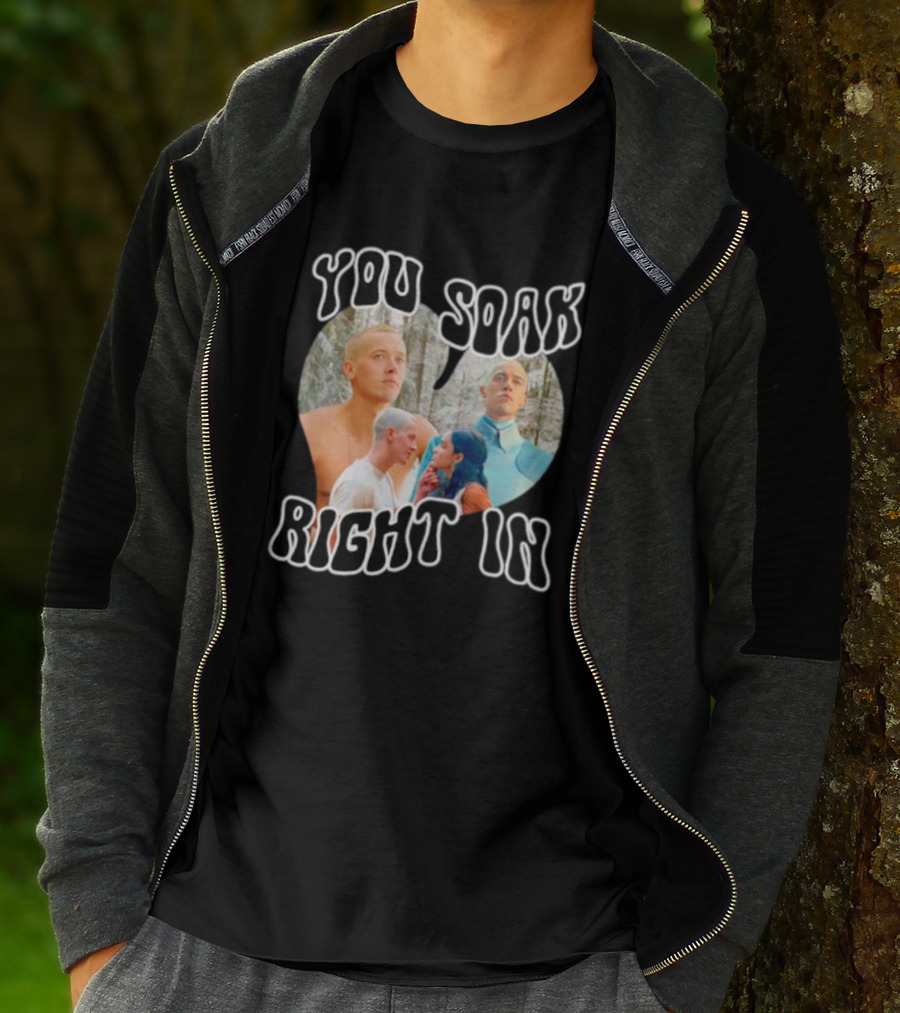 You Soak Right In Raised By Wolves Collage T-Shirt