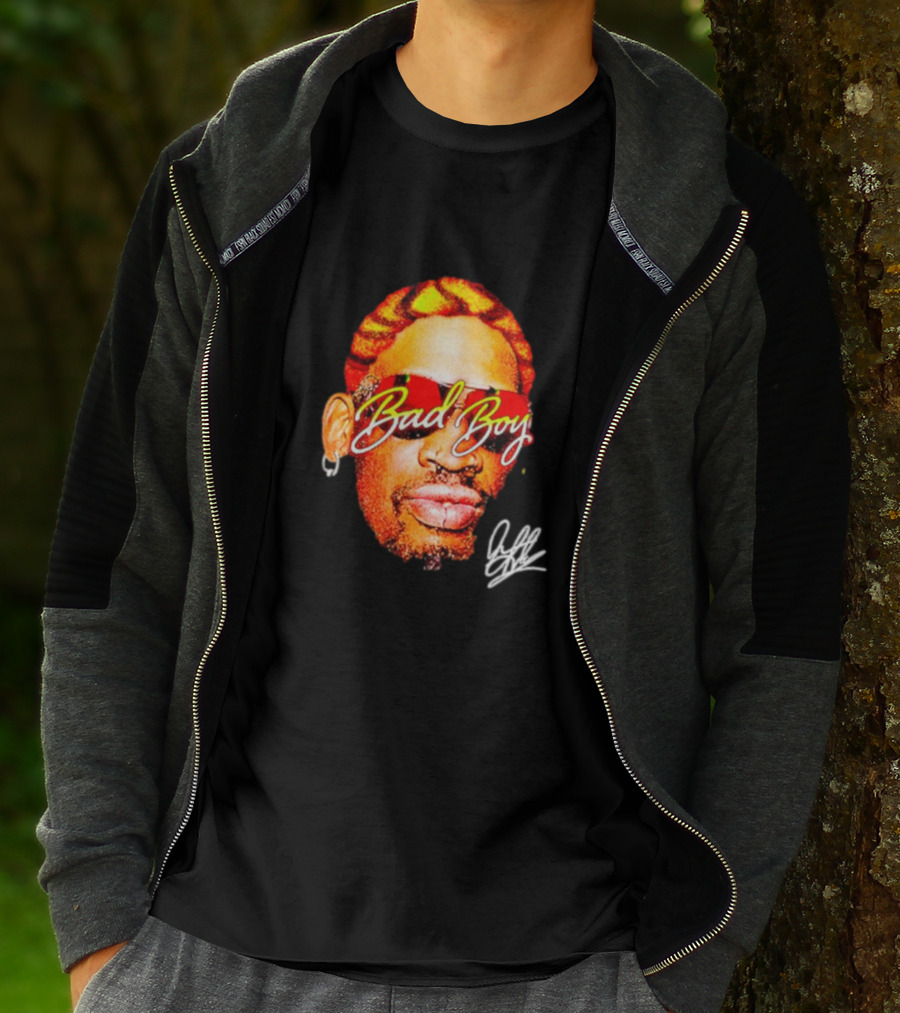 Dennis Rodman Bad Boy Signature Shades T-Shirt