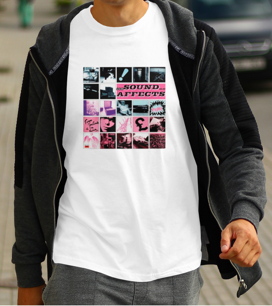 The Jam Sound Affects Album Collage Pop T-Shirt