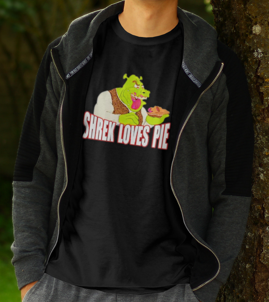 Shrek Loves Pie Ogre Eating T-Shirt