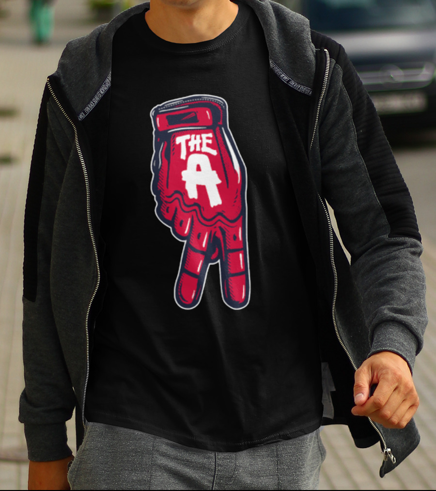 The A Foam Hand A-Town Down T-Shirt