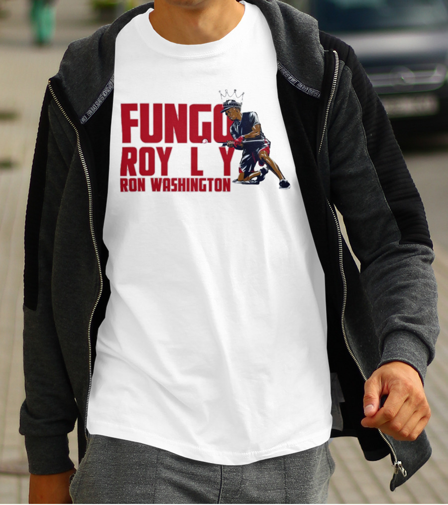 BreakingT Ron Washington Fungo Royalty Baseball King T-Shirt