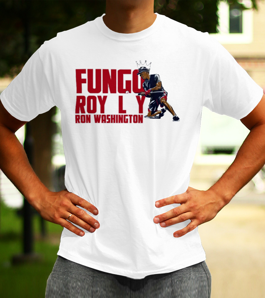 BreakingT Ron Washington Fungo Royalty Baseball King T-Shirt