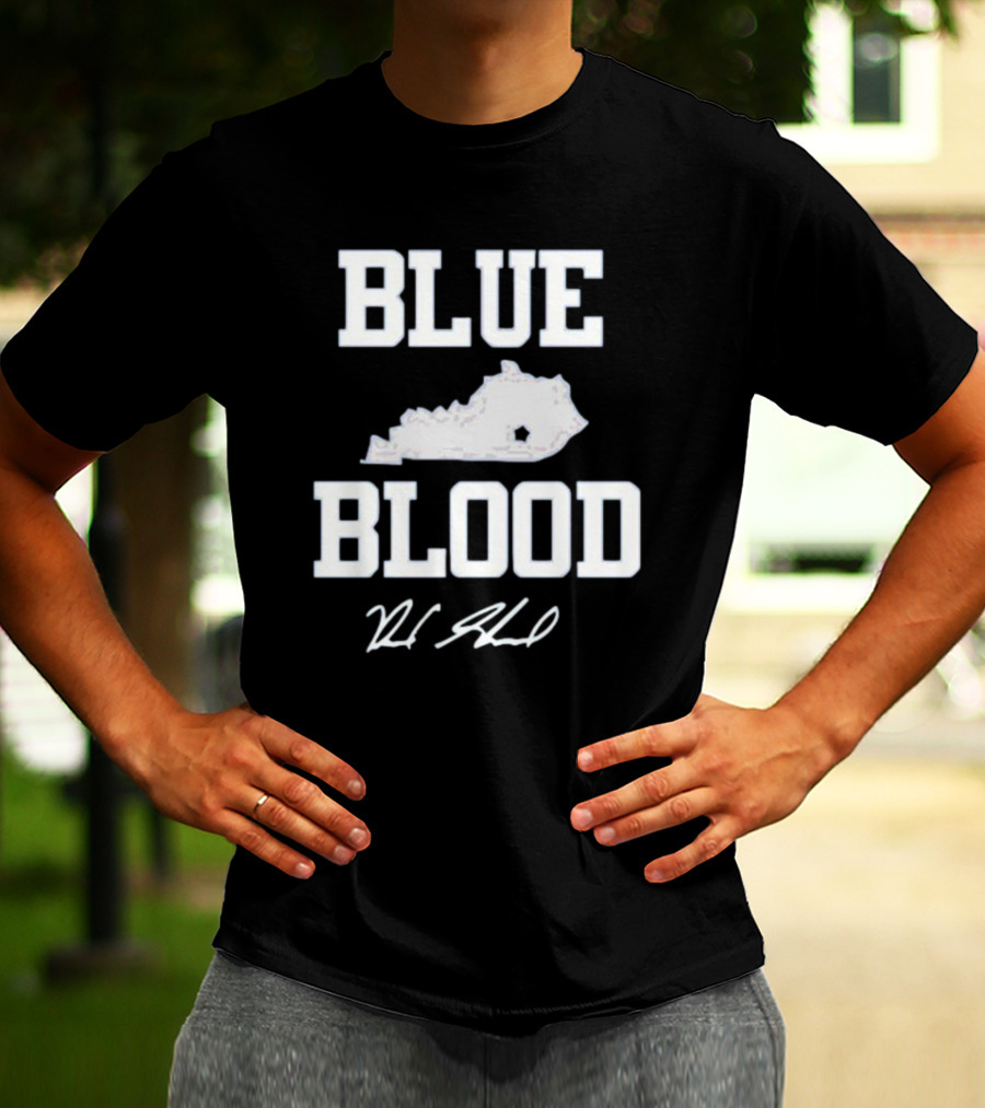 Blue Blood Kentucky Signature 15 Royal T-Shirt