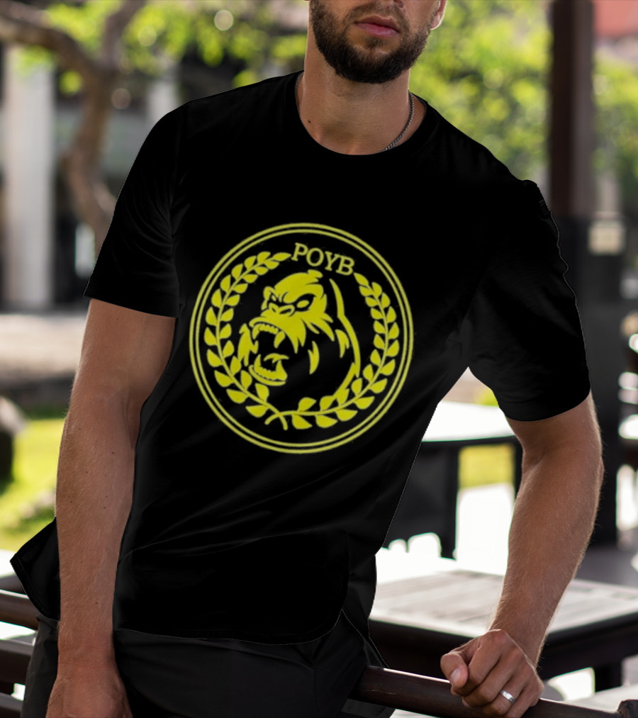 POYB Monkey Forgiato Blow USA Store Emblem T-Shirt