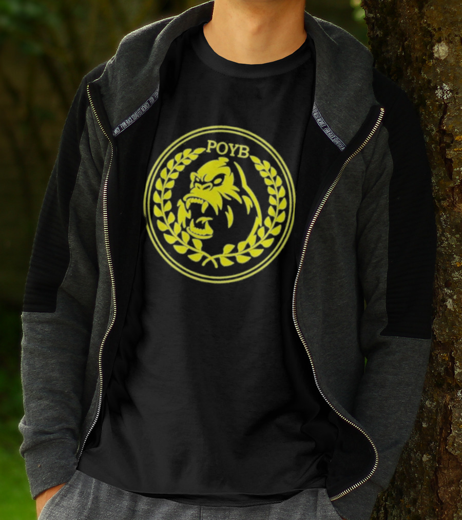 POYB Monkey Forgiato Blow USA Store Emblem T-Shirt