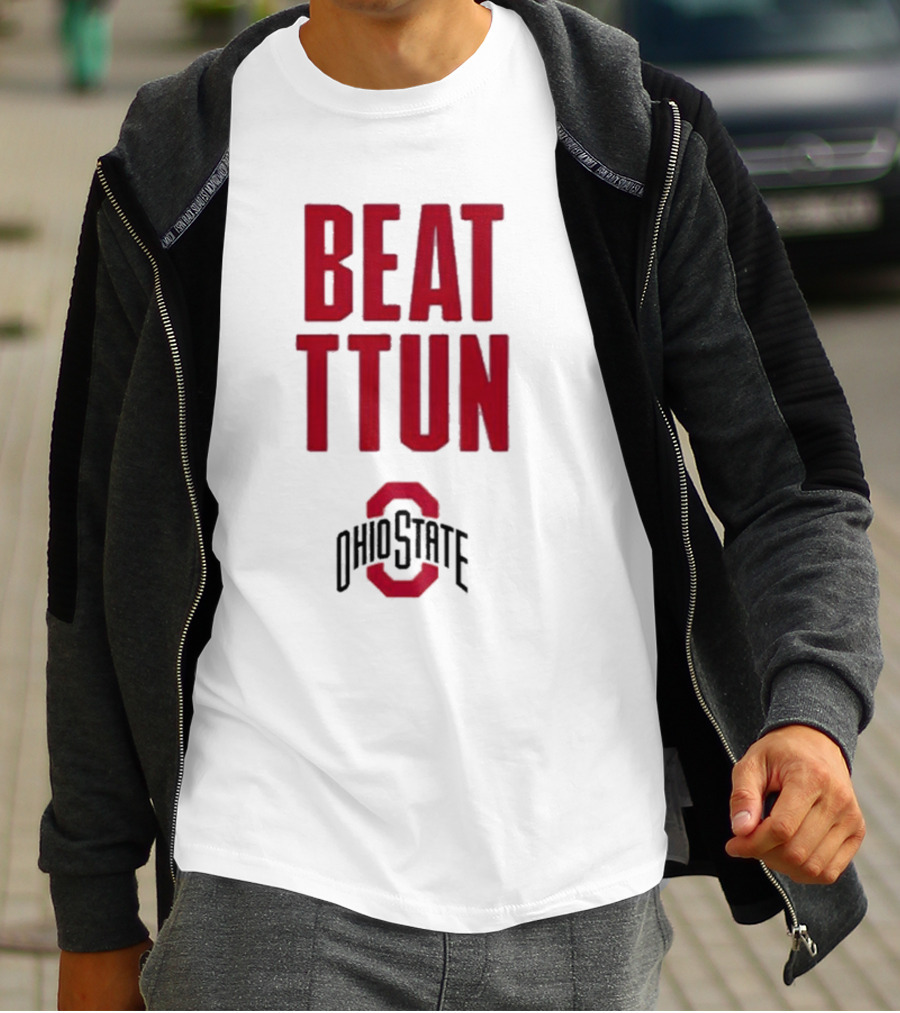 Beat TTUN Ohio State Block O T-Shirt