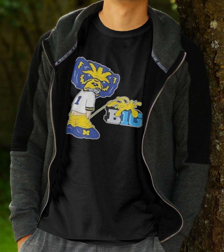 Dave Portnoy Mi Big Michigan Big Ten T-Shirt