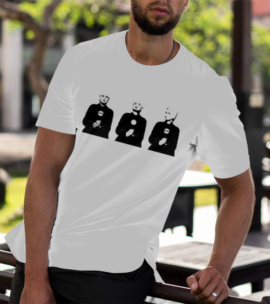 Gary Numan Three Wise Numan Dark Trio T-Shirt