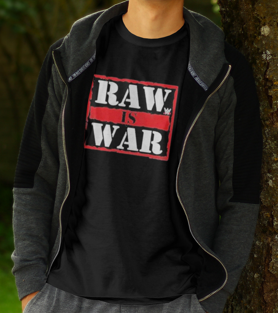 WWE Raw Is War Logo Design Ripple Junction T-Shirt
