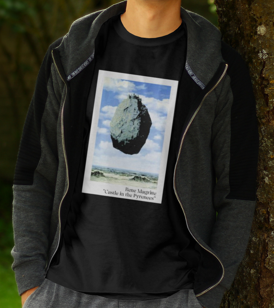 Rene Magritte Castle In The Pyrenees T-Shirt