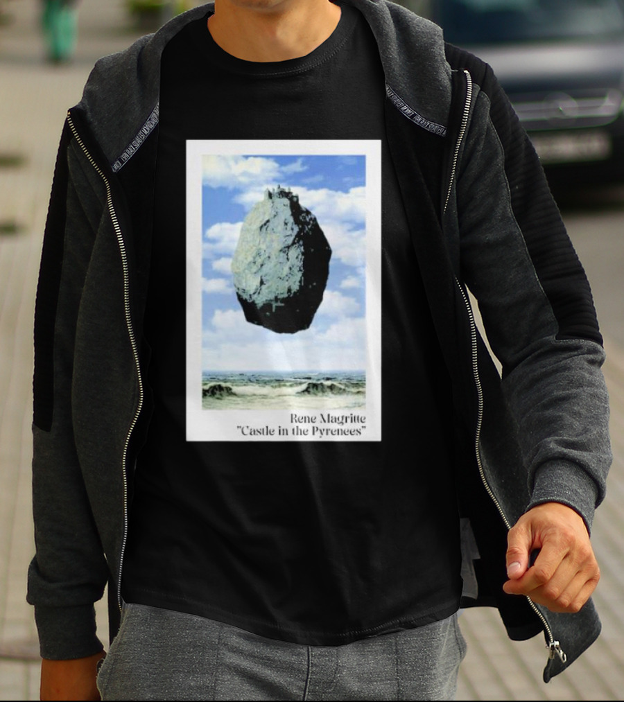 Rene Magritte Castle In The Pyrenees T-Shirt
