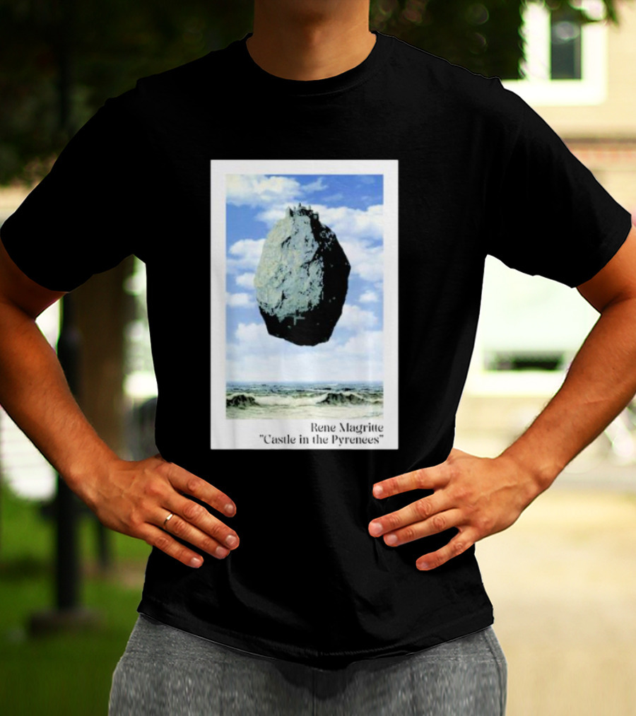 Rene Magritte Castle In The Pyrenees T-Shirt