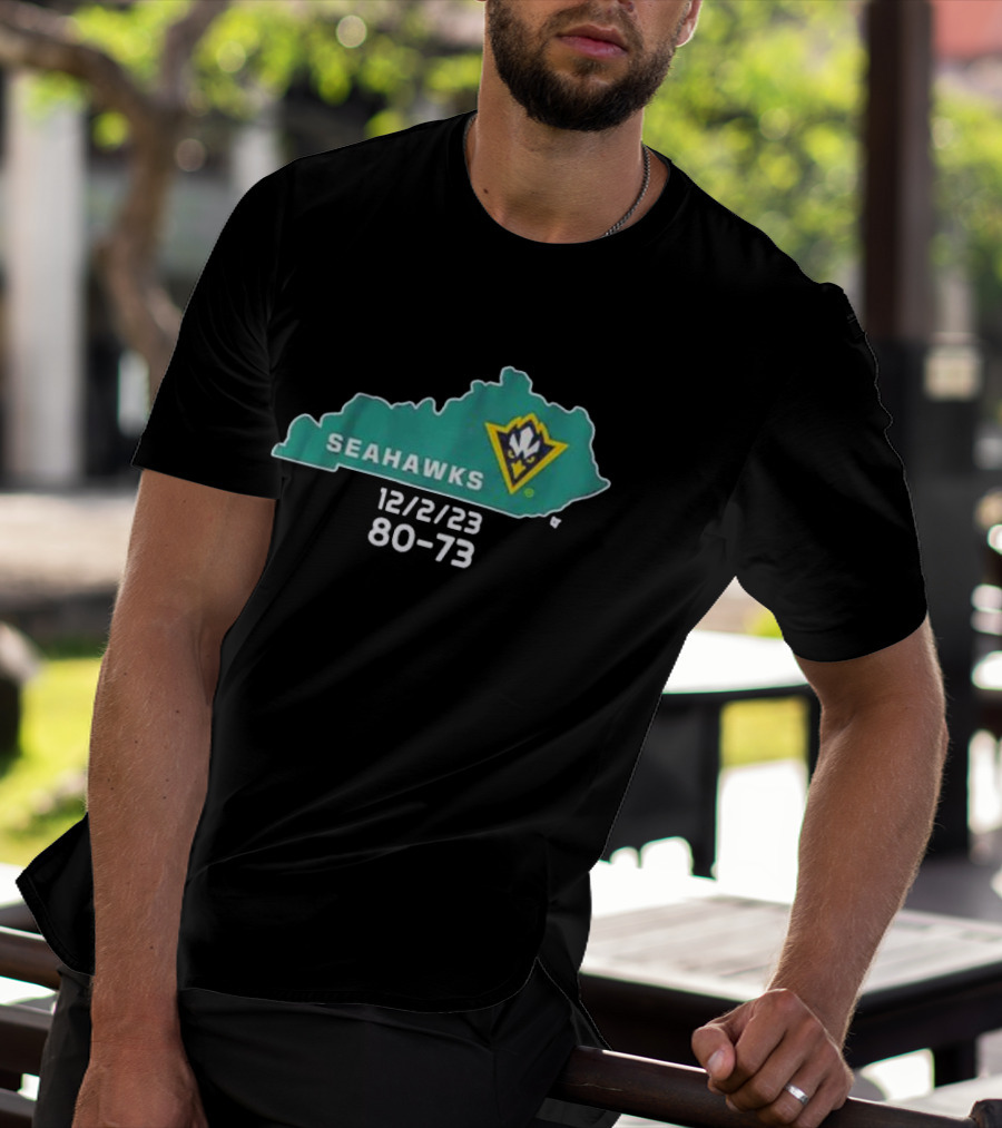 SEAHWAKS Beat Kentucky 12/2/23 80-73 T-Shirt