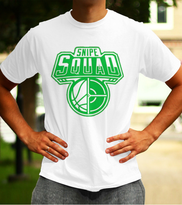 Boston Celtics Snipe Squad Basketball Crosshair T-Shirt