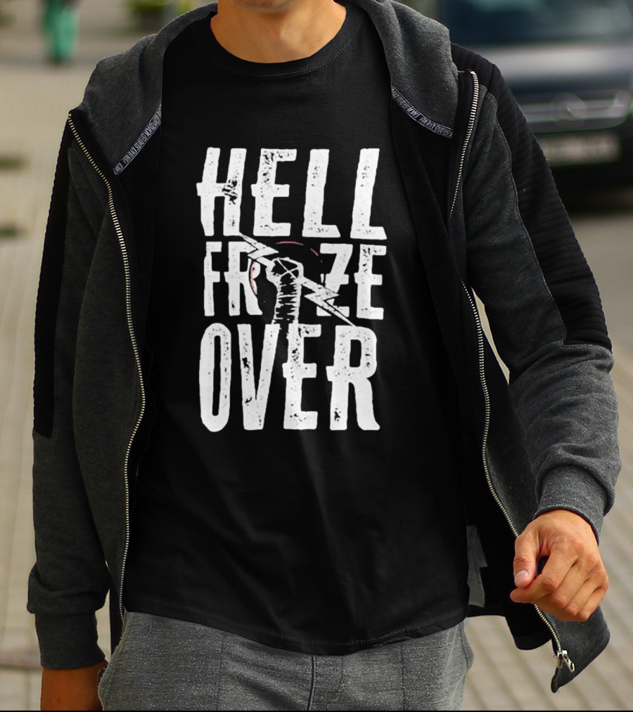 CM Punk Hell Froze Over Fist T-Shirt