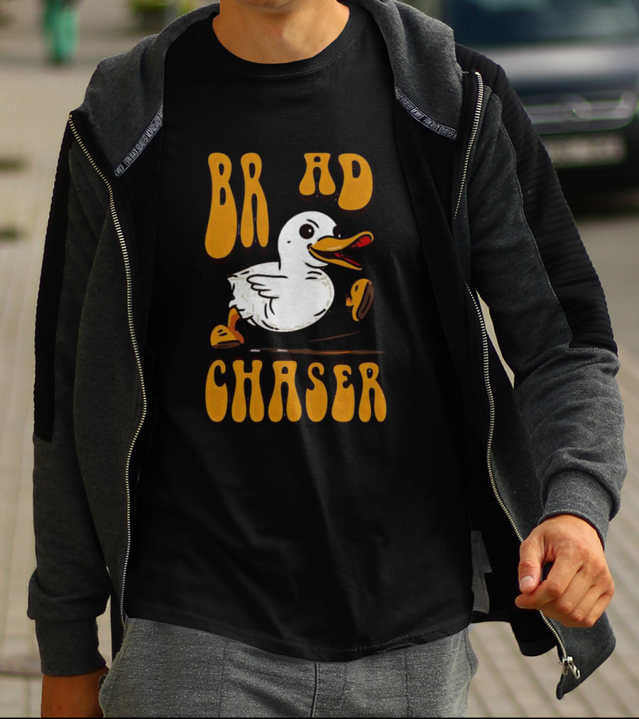 BR AD Chaser Cartoon Duck Bread T-Shirt