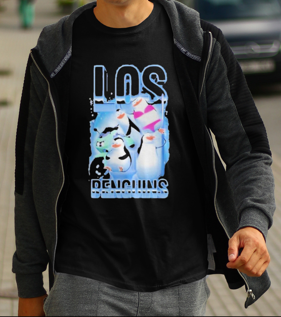 Los Penguins Animated Dancing Ice Party T-Shirt