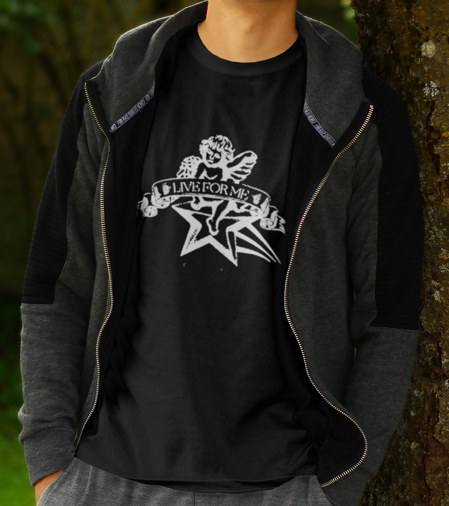 Omar Apollo Live For Me Angelic Cherub With Star T-Shirt